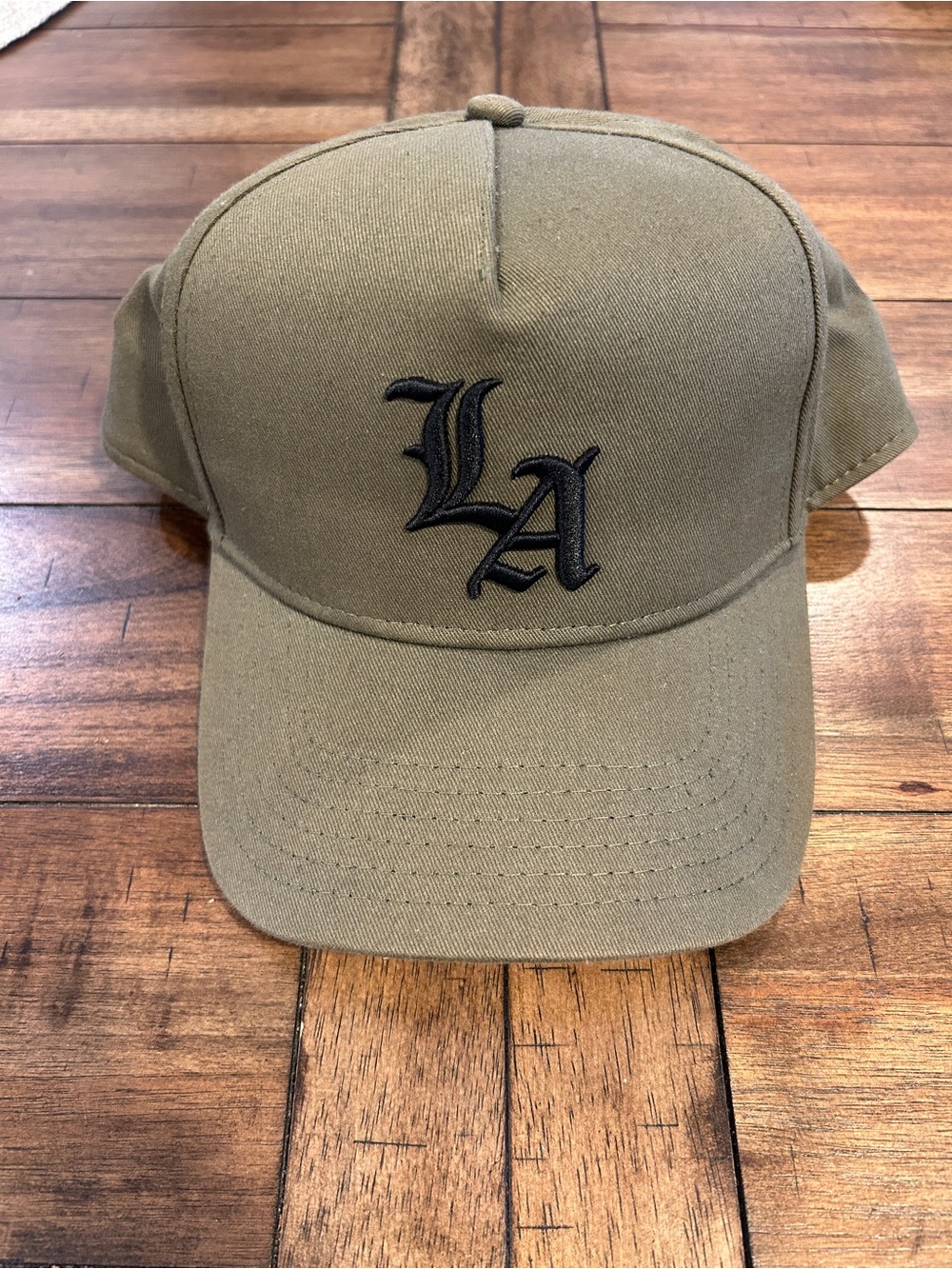 LA Army Green Baseball Cap – New Without Tags